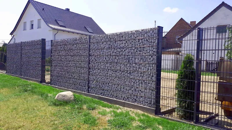 Gabionen-Zaun — Zaunonkel GmbH